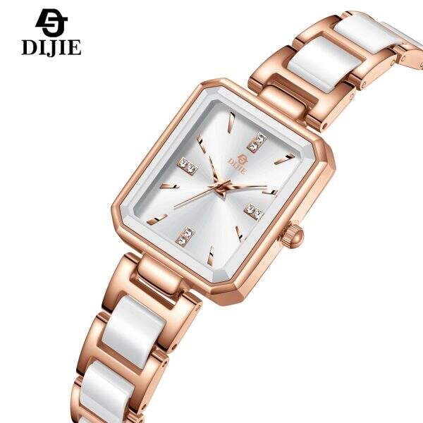 Square quartz wristwatch - Image 4