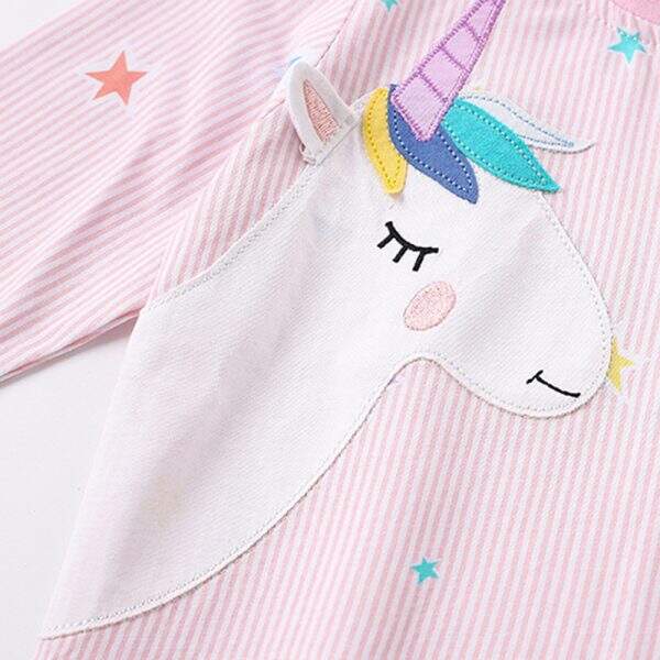 Girls' long sleeved round neck suit - Image 3