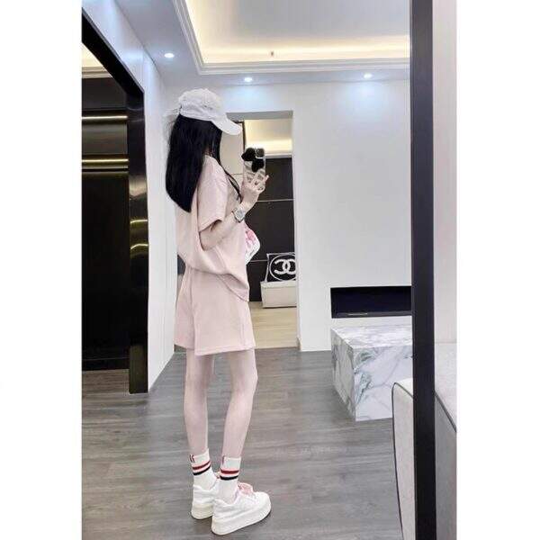 Short sleeved T-shirt shorts - Image 2