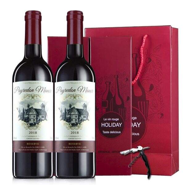 Original bottle, original imported red wine - Image 5