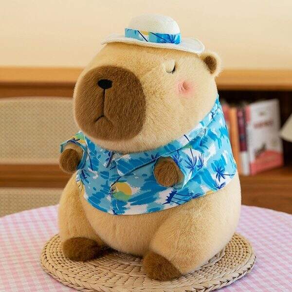 Capibala plush toy, plush toy, swimsuit doll - Image 4