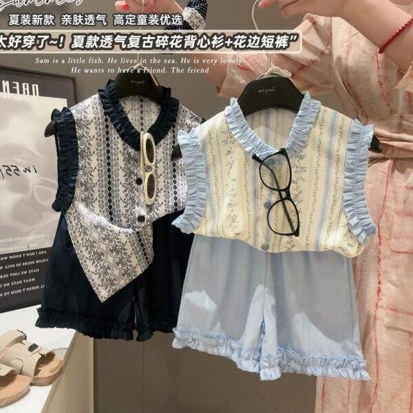 Girls' summer outfit set - Image 2