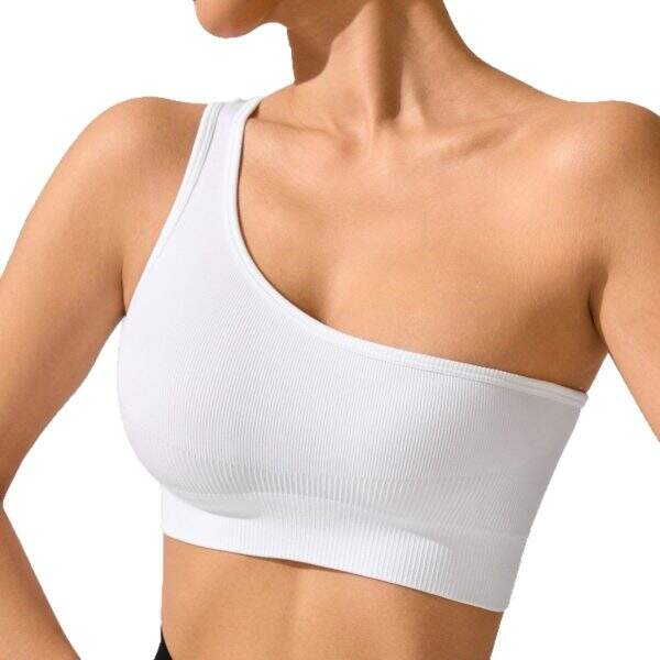 Sexy single shoulder sports vest - Image 5