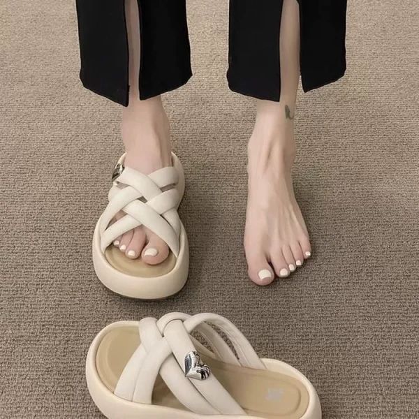 Popular high-heeled sandals - Image 3