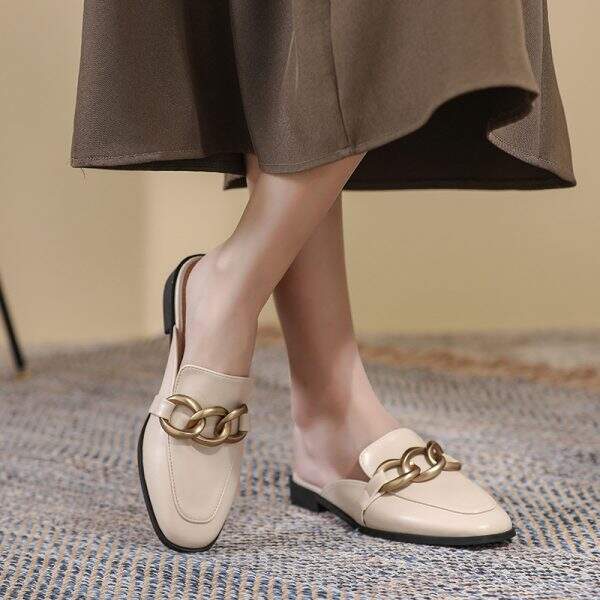 Metal buckle sandals - Image 4