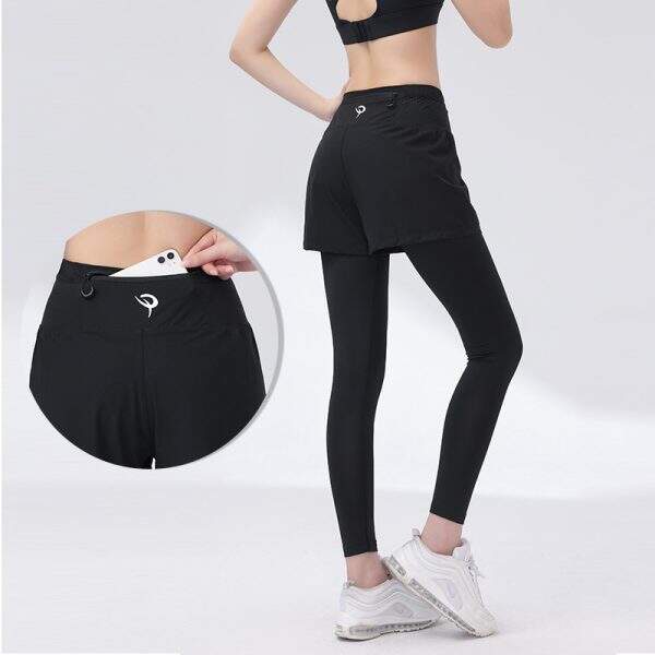 Elastic running pants - Image 1