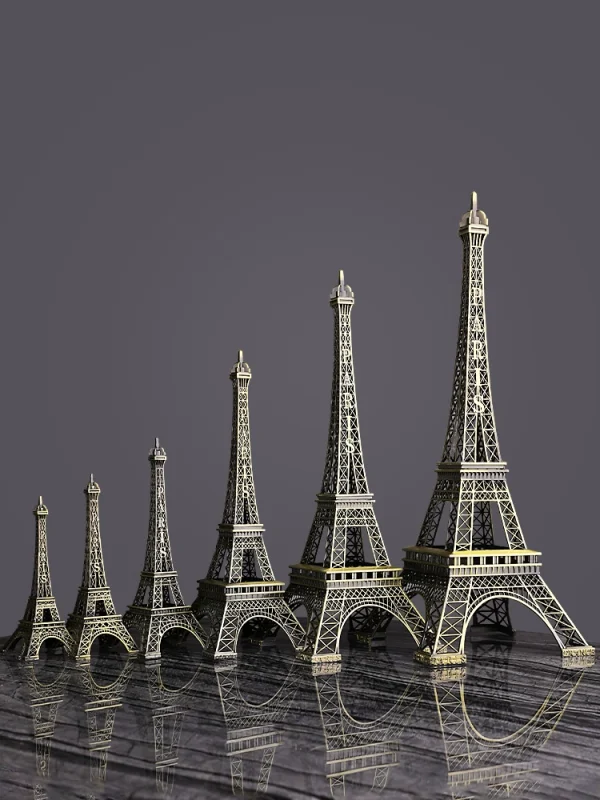 Eiffel Tower Paris Model House Decoration - Image 5