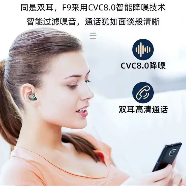 Wireless Bluetooth earphones - Image 5