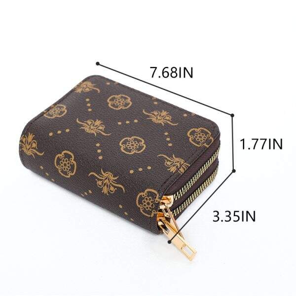 Ladies' Double Zipper Wallet - Image 5