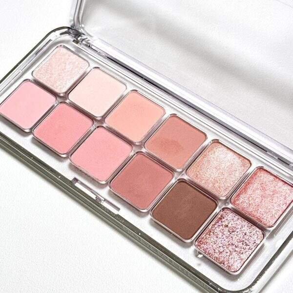 Twelve color eye shadow plate pearlescent matte explosive - Image 2