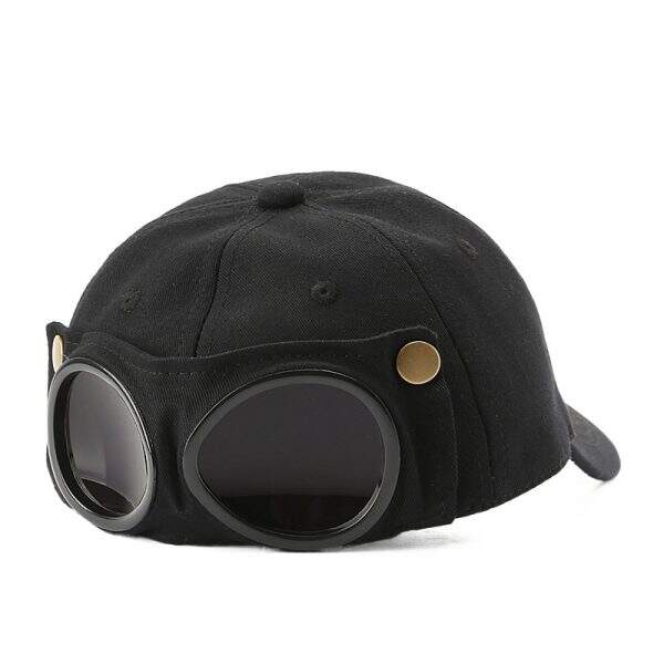 Pilot hat, men's big head circumference, glasses, baseball cap - Image 5