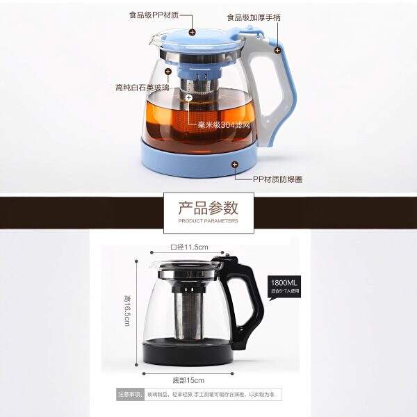 Filter glass teapot - Image 3
