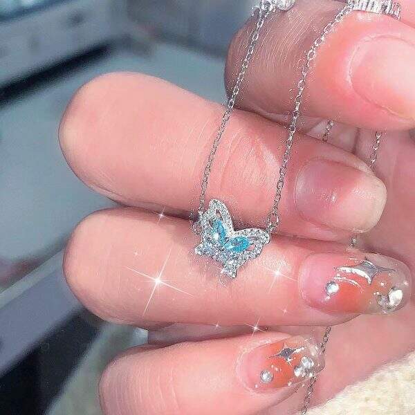 Butterfly necklace - Image 3