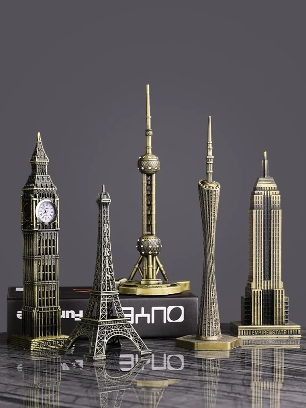 Eiffel Tower Paris Model House Decoration - Image 2