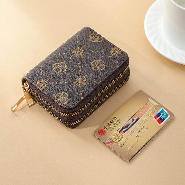 Ladies' Double Zipper Wallet - Image 2