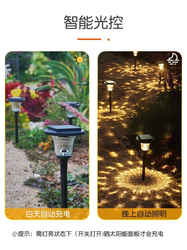 Shadowless lamp for camping, plug-in lawn lamp - Image 2