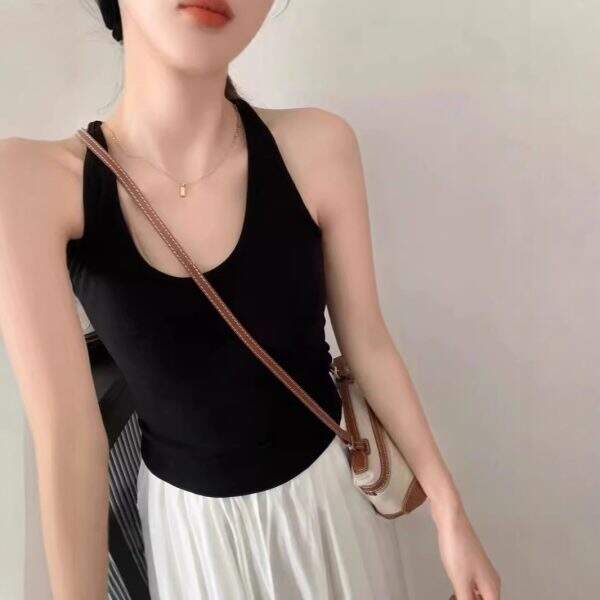 American sleeveless V-neck shirt - Image 2