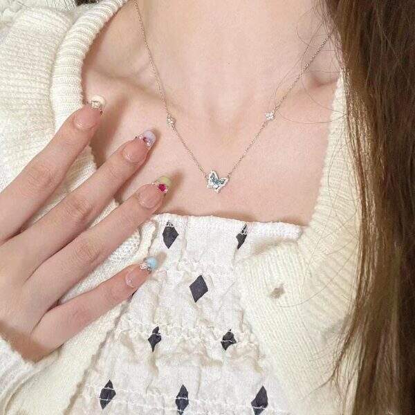 Butterfly necklace - Image 4