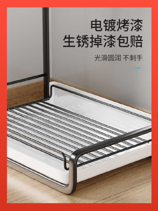 Cloth rack, kitchen supplies, household - Image 5