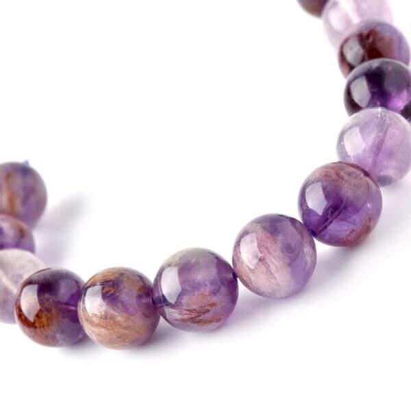 Natural Purple Ghost Crystal Beads - Image 4