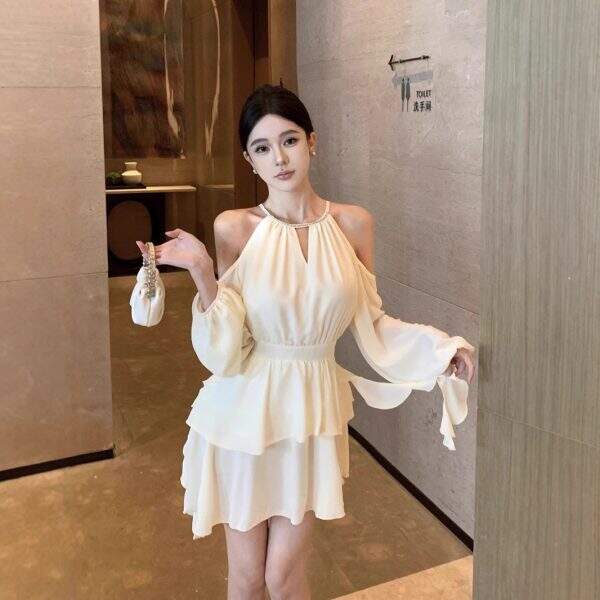 V-neck dress - Image 1
