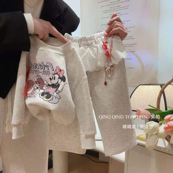 Full body printed cartoon hoodie, sports pants - Image 5