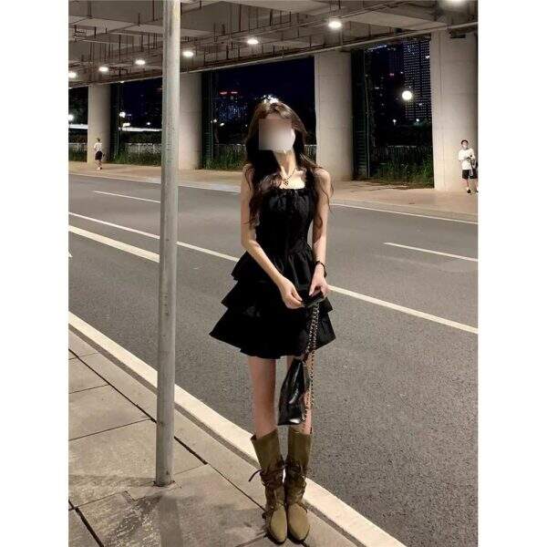 French black midi skirt - Image 5