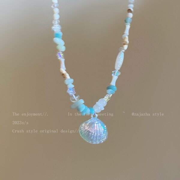 Shell bead necklace - Image 4