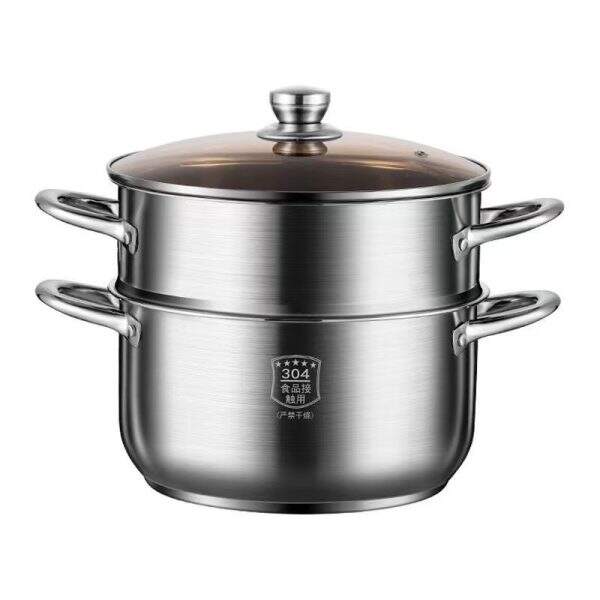 304 stainless steel three-layer thickened household steamer - Image 5