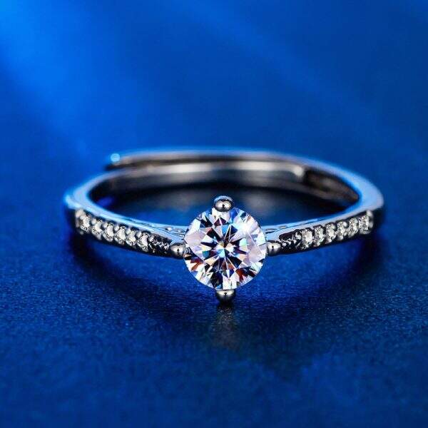 One carat Mozambique diamond ring - Image 2