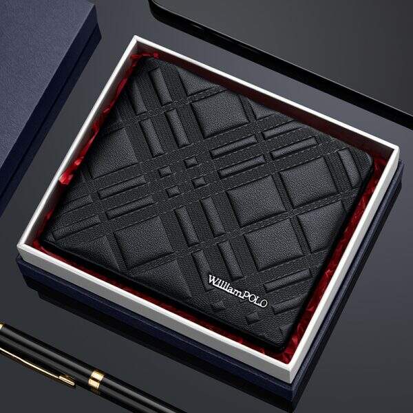 New King Paul Men's Genuine Leather Wallet - Image 2
