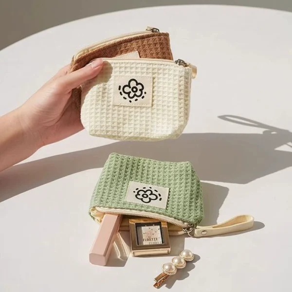 Cute Waffle Wallet - Image 1