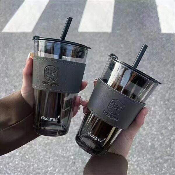 Coffee beverage straw cup - Image 3