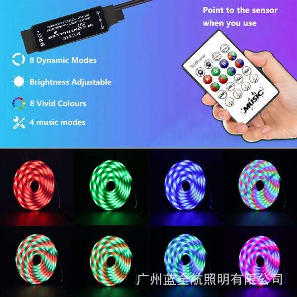 Tri color neon light USB interface - Image 4
