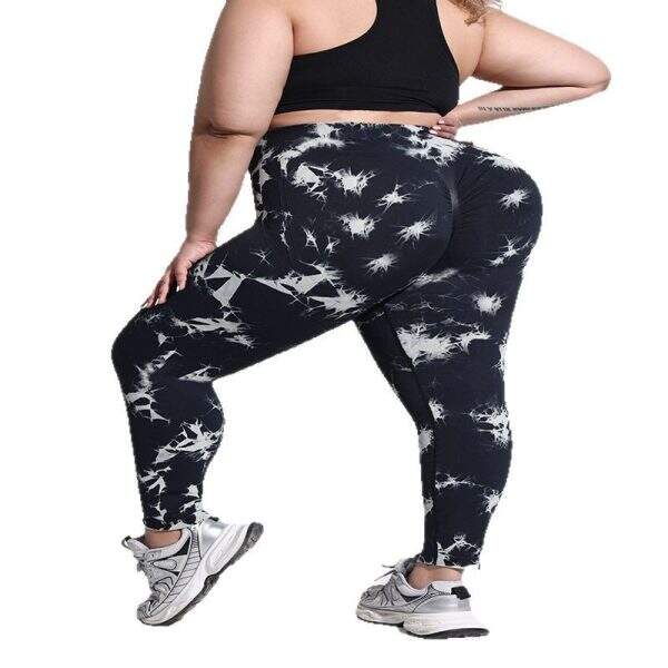 High waisted tight fitting sports leggings - Image 2