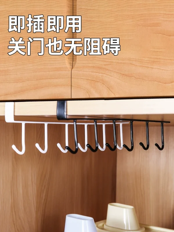 Kitchen storage rack, hook holder - Image 3