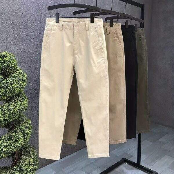 Men's trendy brand hanging suit pants - Image 3