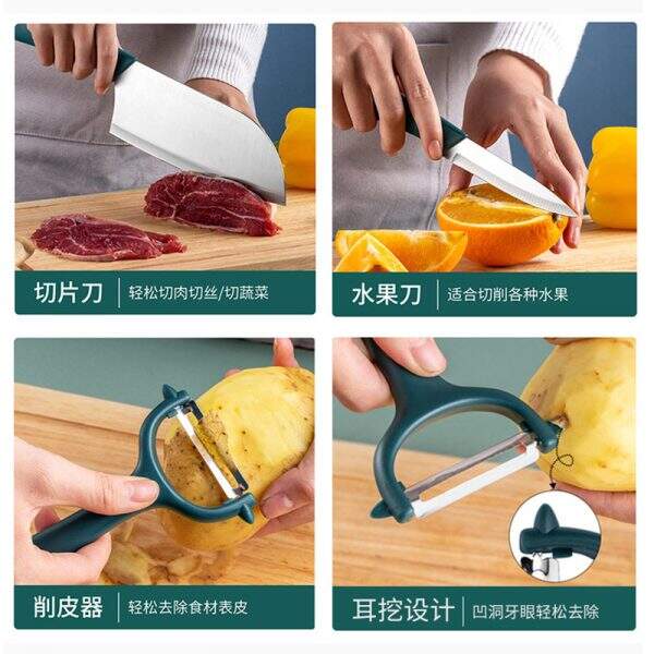 Vegetable board fruit knife set home - Image 3