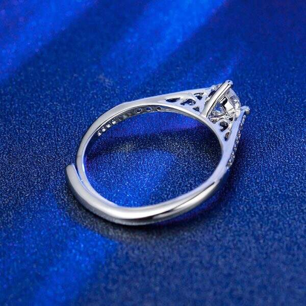One carat Mozambique diamond ring - Image 3