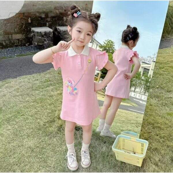 Princess Bear Cartoon Printed Short Skirt - Image 3