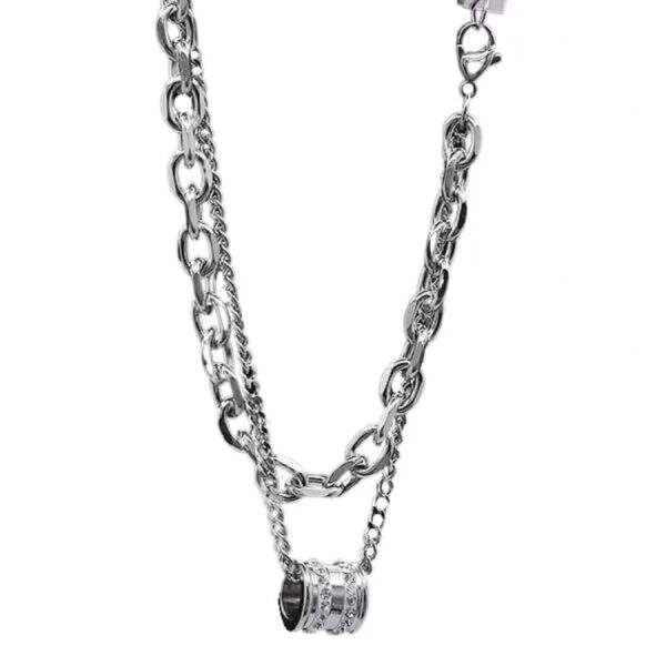 Men's Fashion Double layered Star Necklace - Image 5