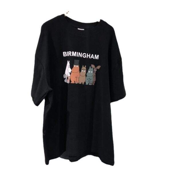 Cartoon printed short sleeved T-shirt - Image 5