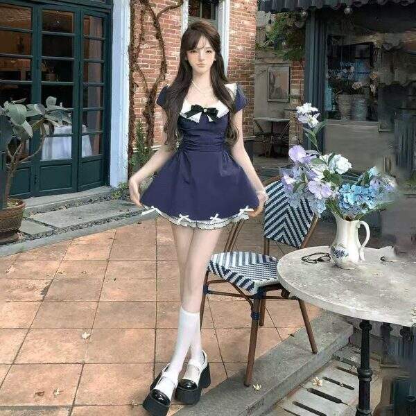 Navy Blue Dress - Image 3