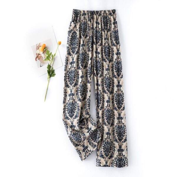 Women's silk cotton pajamas - Image 2