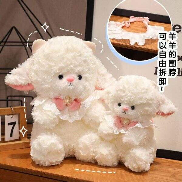 Little lamb doll plush toy - Image 1