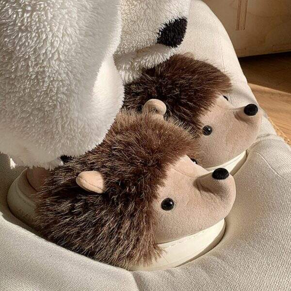 Warm furry cotton shoes - Image 4