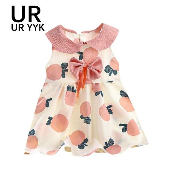 Cute girl bow dress set - Image 5
