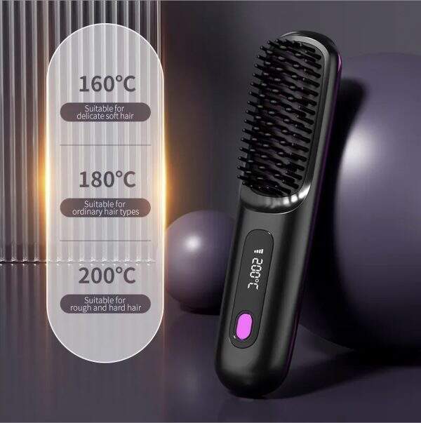 Wireless negative ion straight hair comb - Image 3