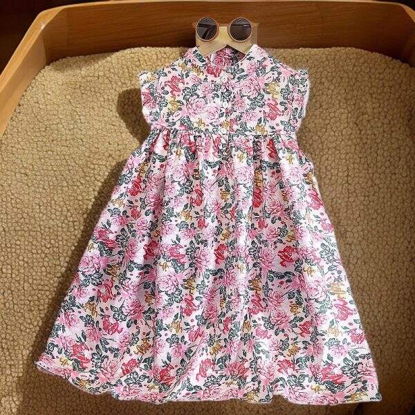 Girl's floral dress - Image 3